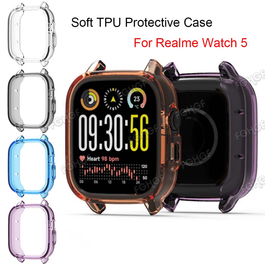 สำหรับเรียลมี วอทช์ 5 กรณีปกป้ - Garmin Smartwatch Accessories บทวิจารณ์และราคา