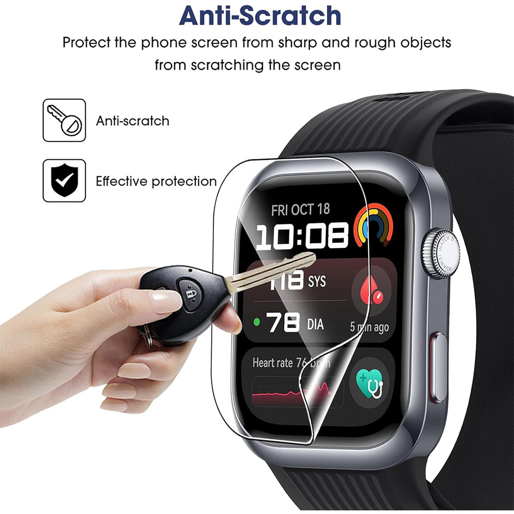 3 ชิ้น TPU Hydrogel ภาพยนตร์สํ - Huawei Smartwatch Accessories บทวิจารณ์และราคา